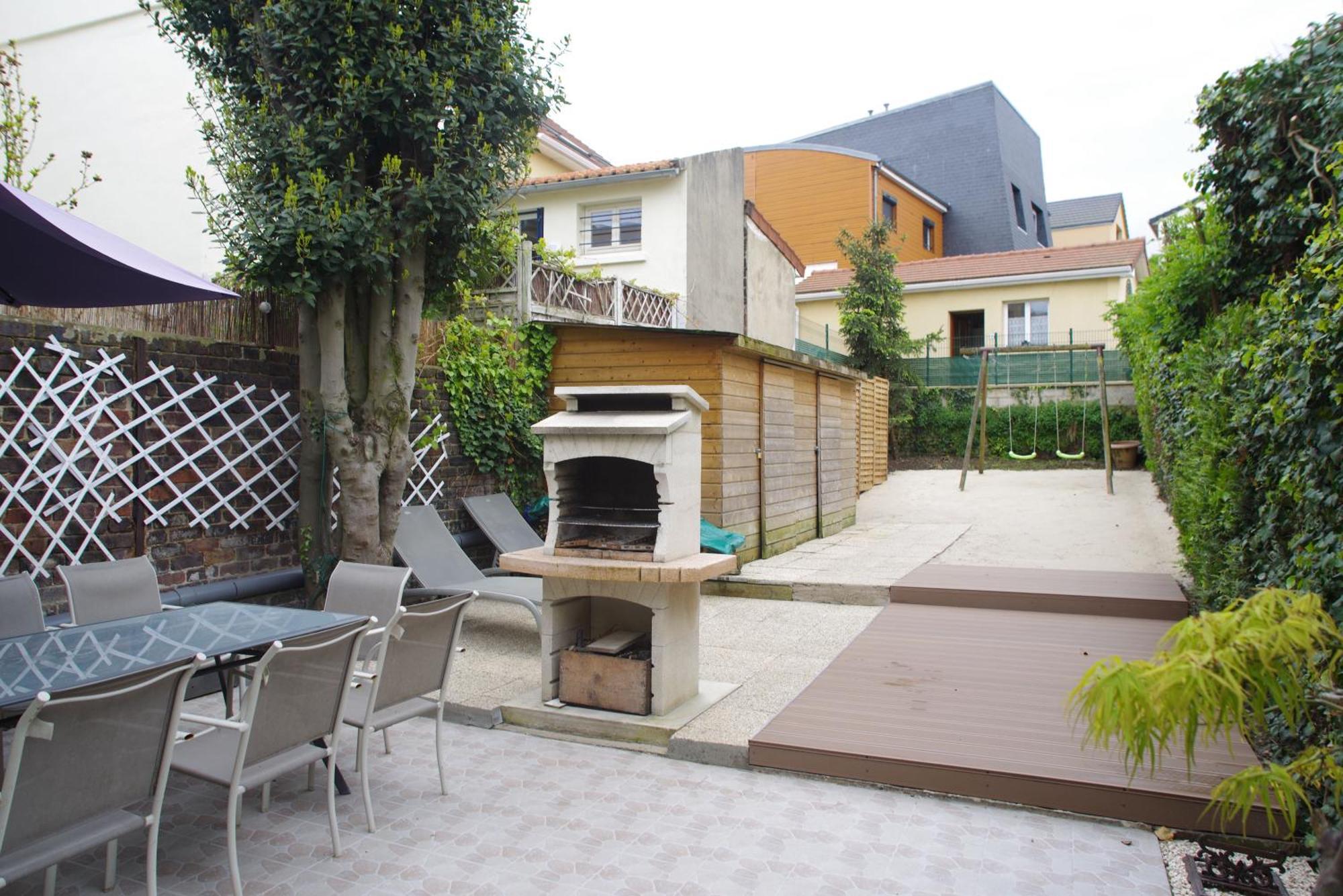 Maison De Charme Avec Jardin A 10Mn De Paris Nanterre Exterior photo